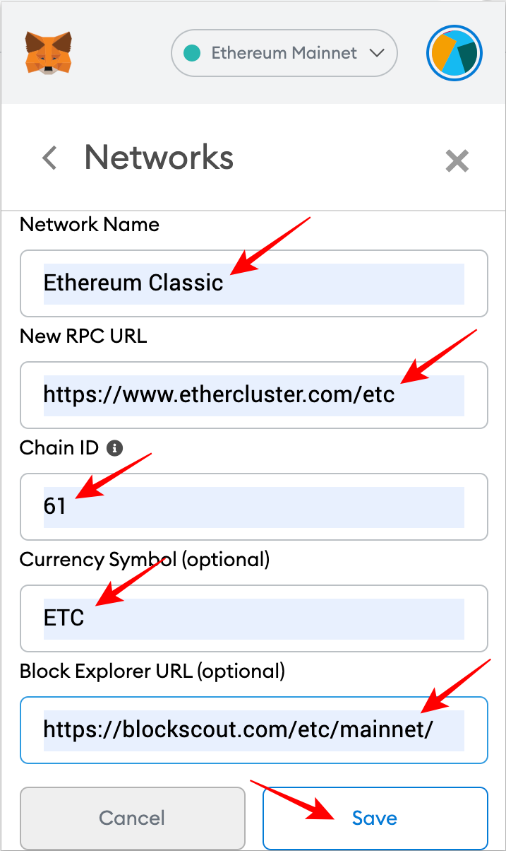 main ethereum network